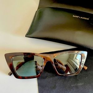 Yves Saint Laurent MICA Cat-eye sunglasses - Tortoise shell